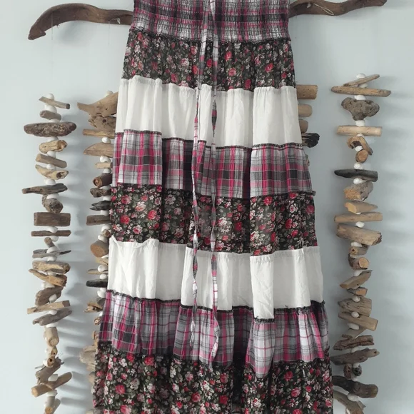 BOHO FLOWY Maxi Skirt - Picture 2 of 3